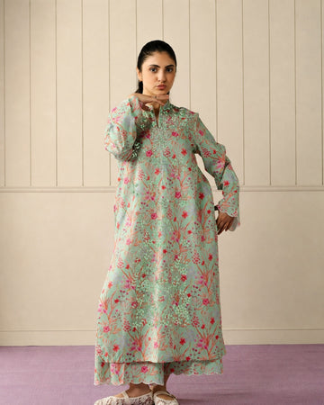 3-Piece Lawn Suit With Lawn Dupatta MH-29014-A