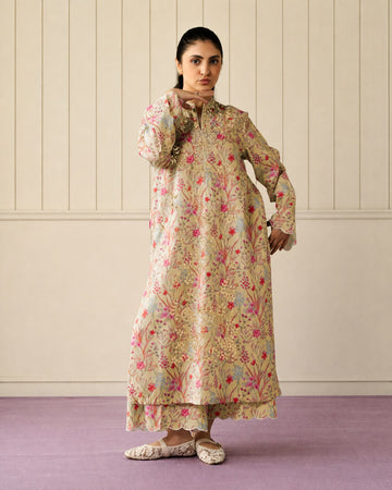 3-Piece Lawn Suit With Lawn Dupatta MH-29014-B