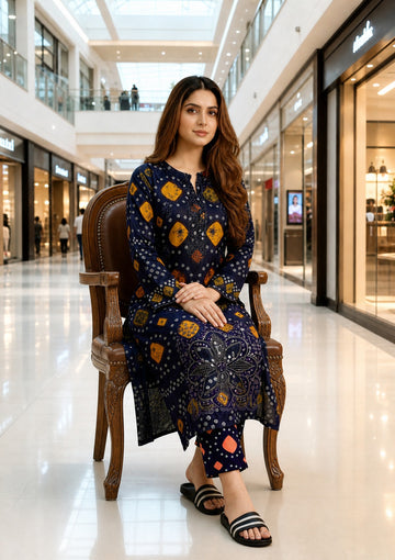 3-Piece Lawn Suit With Chiffon Dupatta MH-28894-C