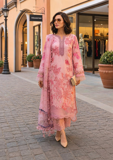 3-Piece Lawn Suit With Chiffon Dupatta MH-75284-A