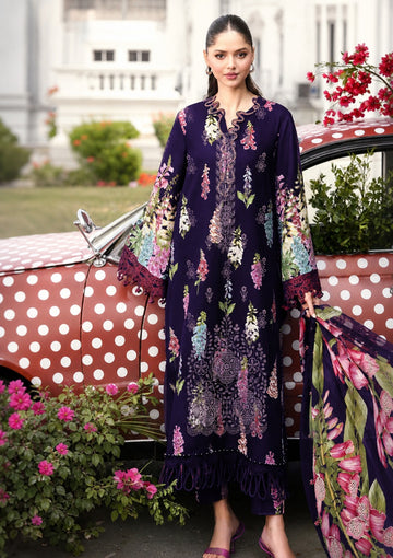3-Piece Lawn Suit With Chiffon Dupatta MH-75342-B