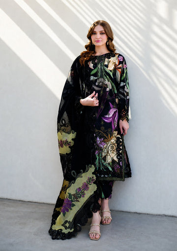 3-Piece Lawn Suit With Chiffon Dupatta MH-28865-A